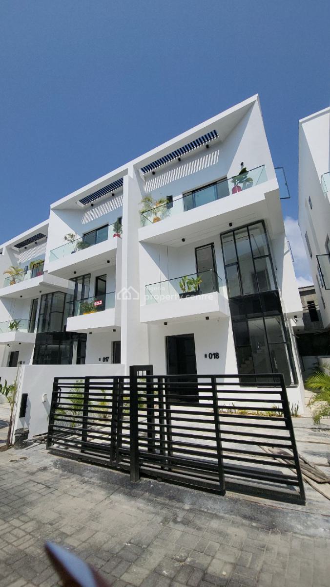 4bedroom Semi-detached Duplex with Bq, Orchid Road, Lekki, Lagos, Semi-detached Duplex for Sale