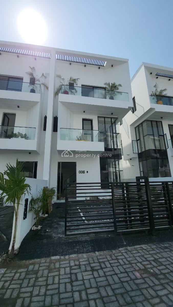 4bedroom Semi-detached Duplex with Bq, Orchid Road, Lekki, Lagos, Semi-detached Duplex for Sale