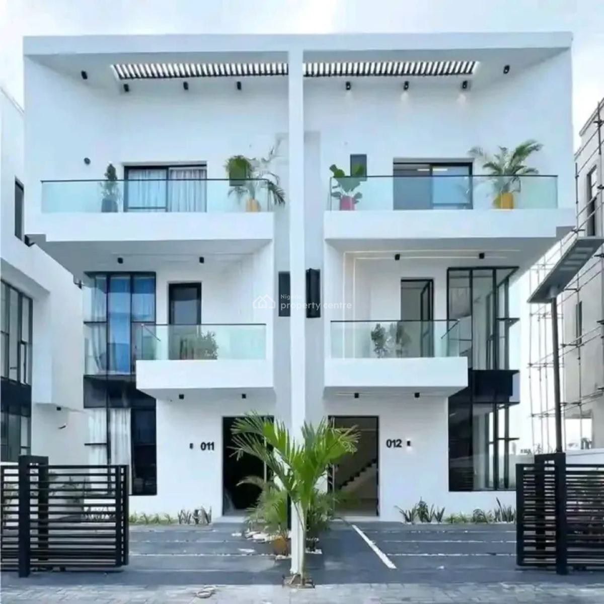 4 Bedroom Semi-detached Duplex with Bq, Orchid Road, Lekki, Lagos, Semi-detached Duplex for Sale