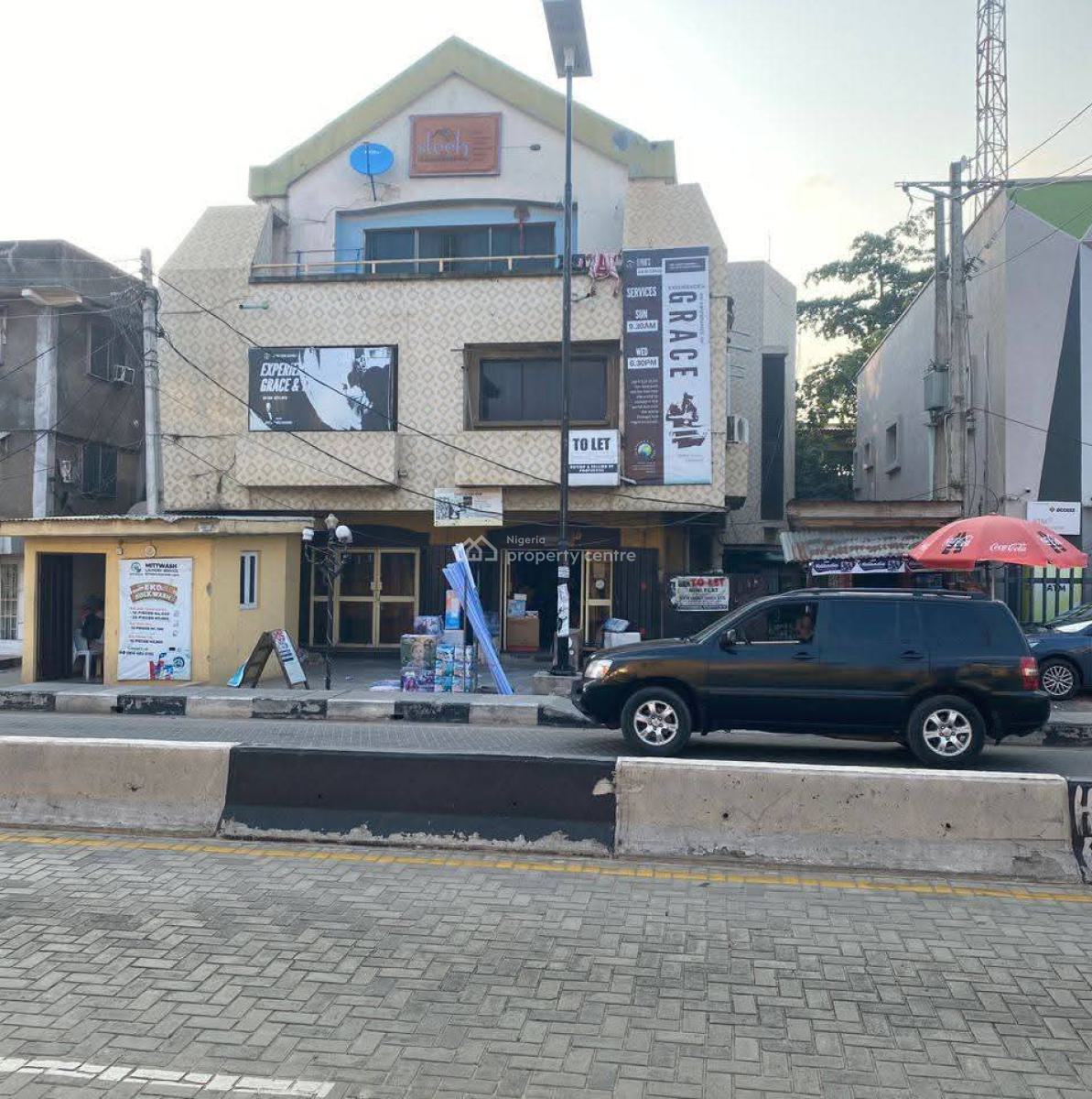2 Storey Building on a Full Plot, Saint Finnbber Road, Akoka, Yaba, Lagos, House for Sale