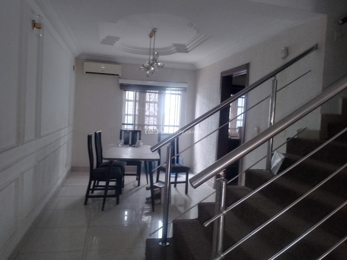 Partly Furnished 4 Bedroom Terrace Duplex with a Room Bq, Opebi, Ikeja, Lagos, House for Rent