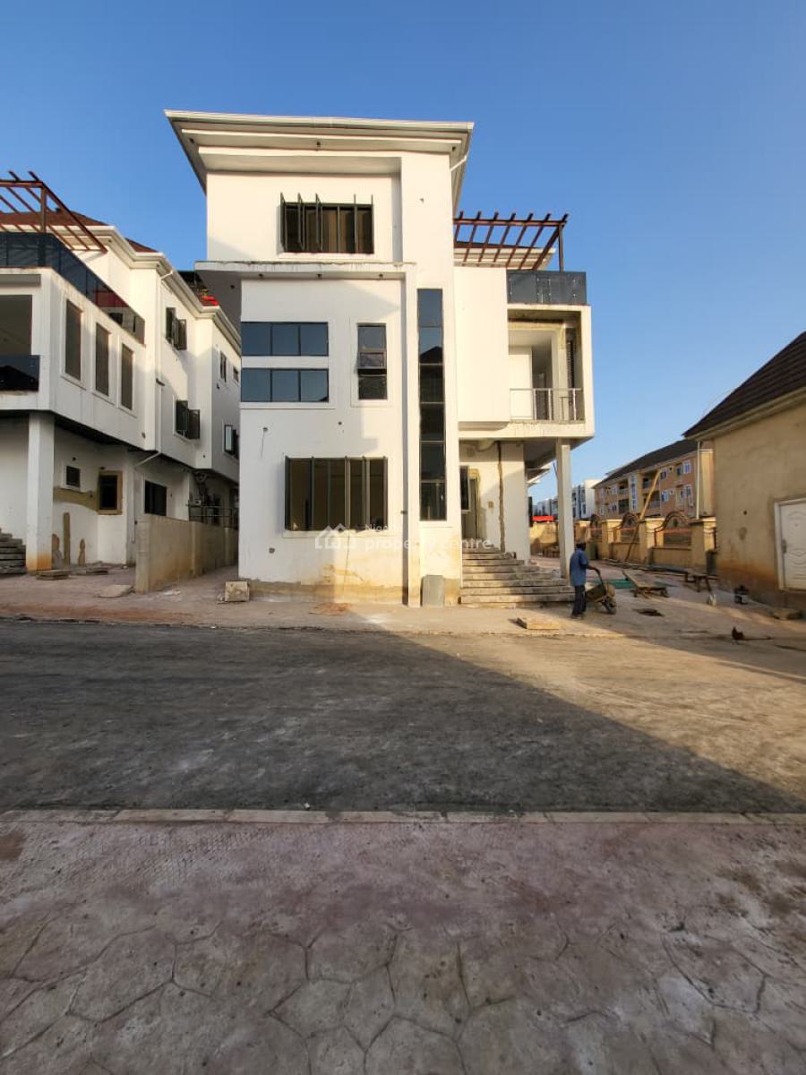 Brand New 7 Bedroom Detached Duplex + Bq, Guzape District, Abuja, Detached Duplex for Sale
