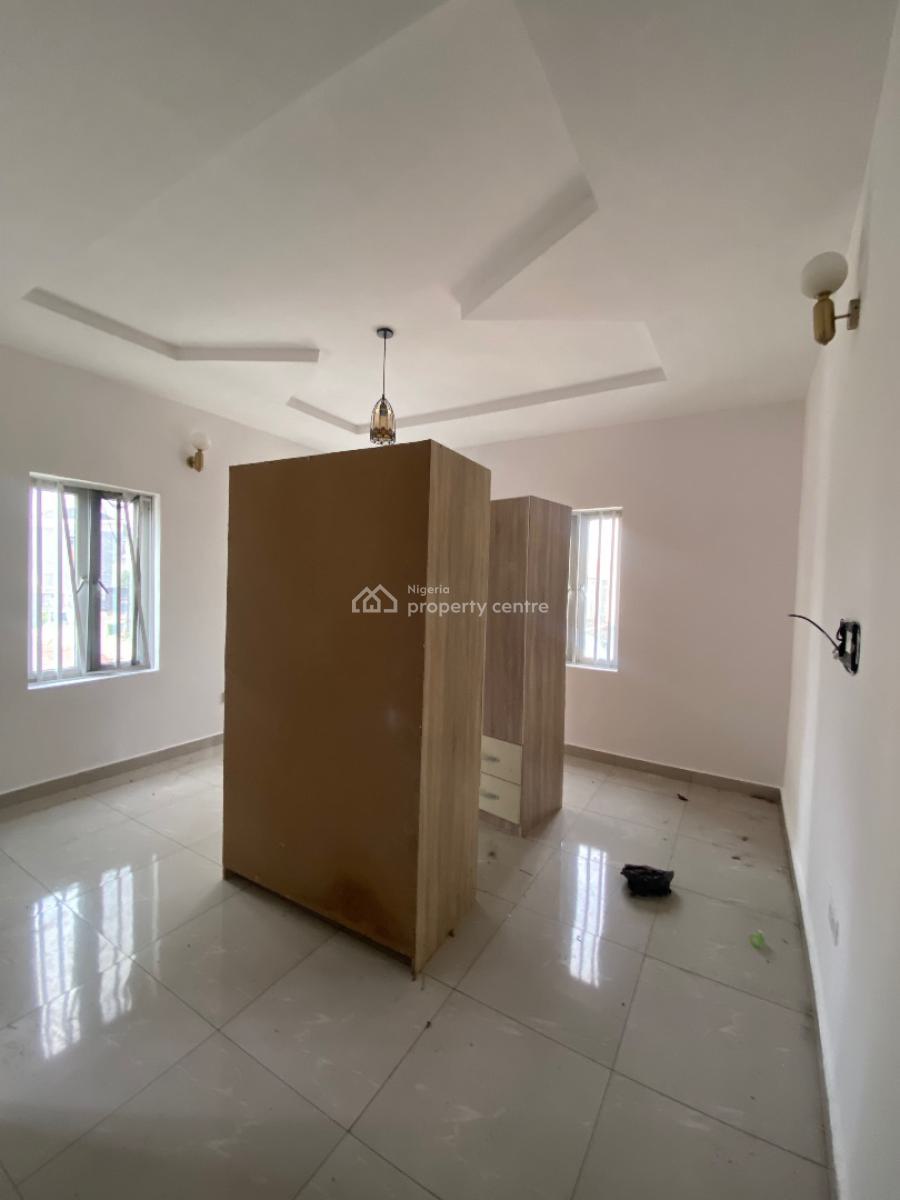 Private Staircase Upstairs 3bedroom Flat, Gated Estate By Blenco Supermarket, Sangotedo, Ajah, Lagos, Flat / Apartment for Rent