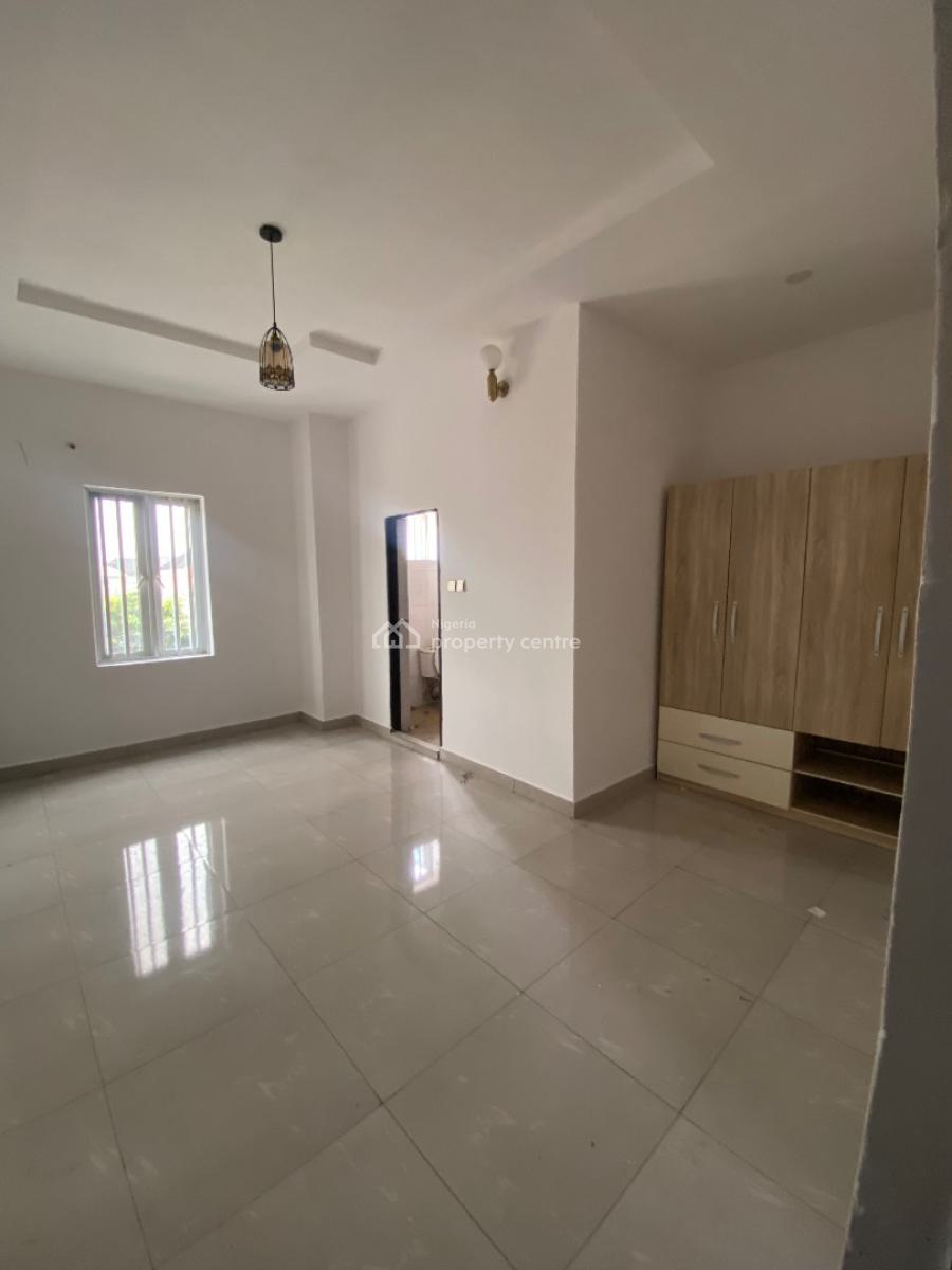 Private Staircase Upstairs 3bedroom Flat, Gated Estate By Blenco Supermarket, Sangotedo, Ajah, Lagos, Flat / Apartment for Rent