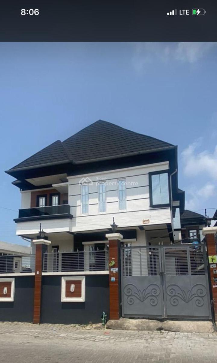 Self Serviced 5 Bedroom Detached Duplex with Bq, Orchid Road, Royal Pine Estate, Lekki, Lagos, Detached Duplex for Rent