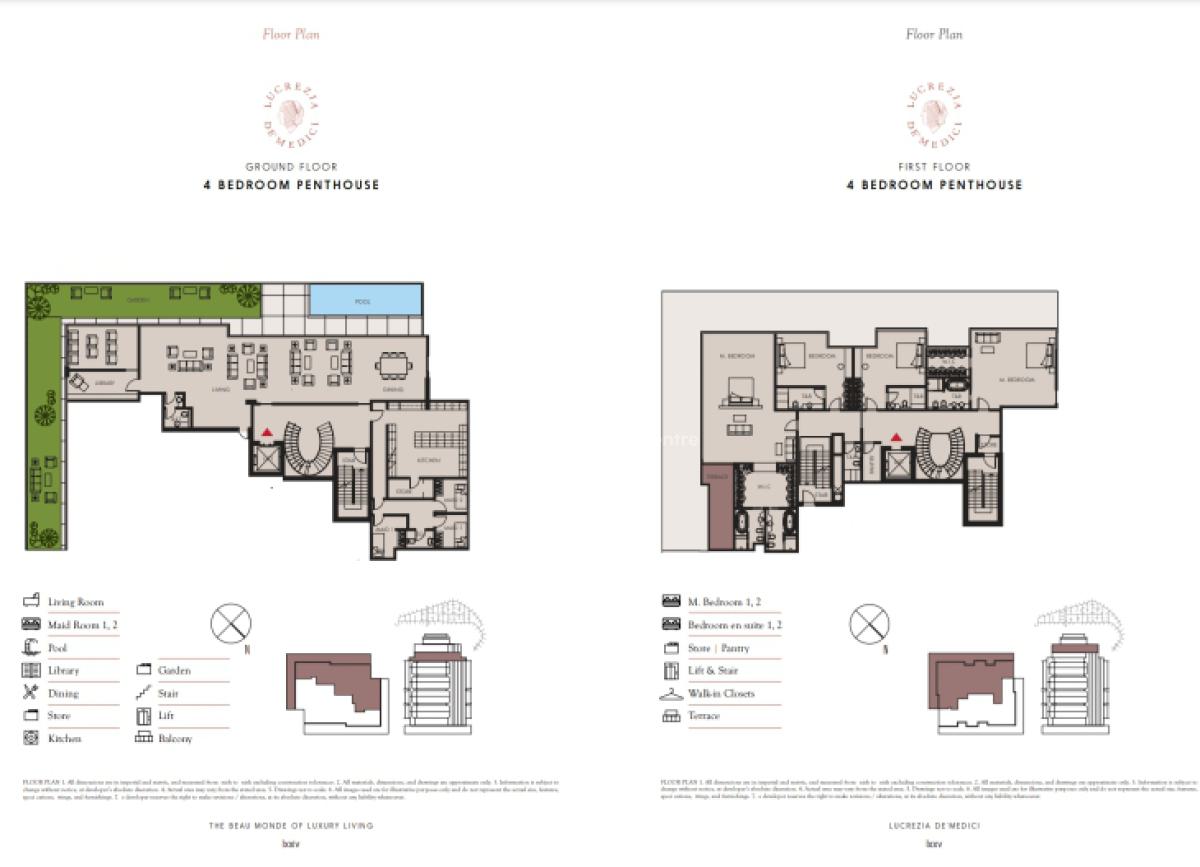 Ultra Luxury  4 Bedroom Maisonettes, Banana Island, Banana Island, Ikoyi, Lagos, House for Sale