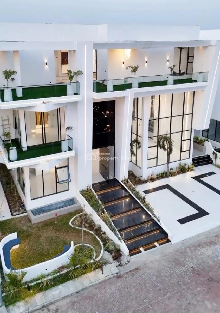 5 Bedroom Detached Duplex with Cinema, Pool, Gym and Bq, Osapa, Lekki, Lagos, Detached Duplex for Sale