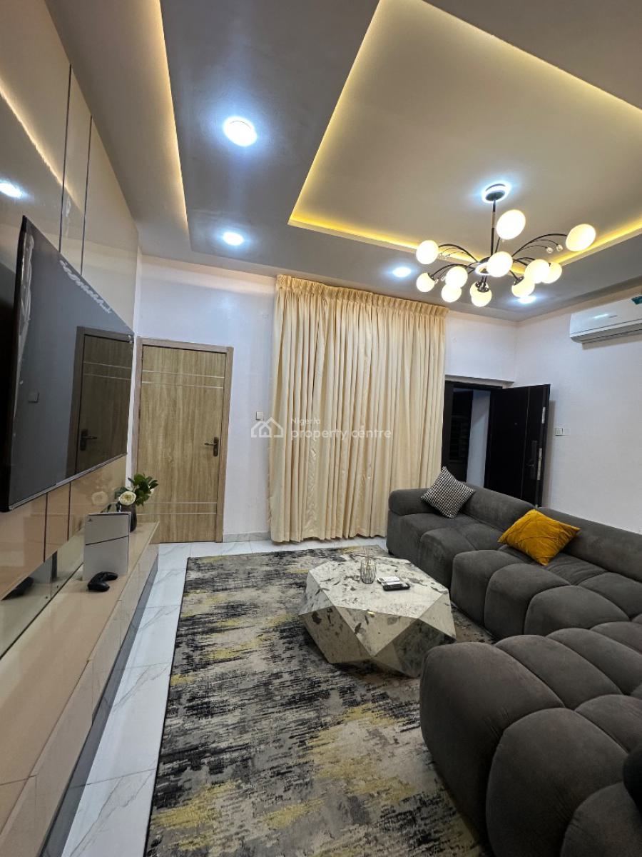 Beautiful Fully Furnished & Serviced 2 Bedroom Apartment with Cinema, Lekki Phase 1, Lekki, Lagos, Flat / Apartment for Rent