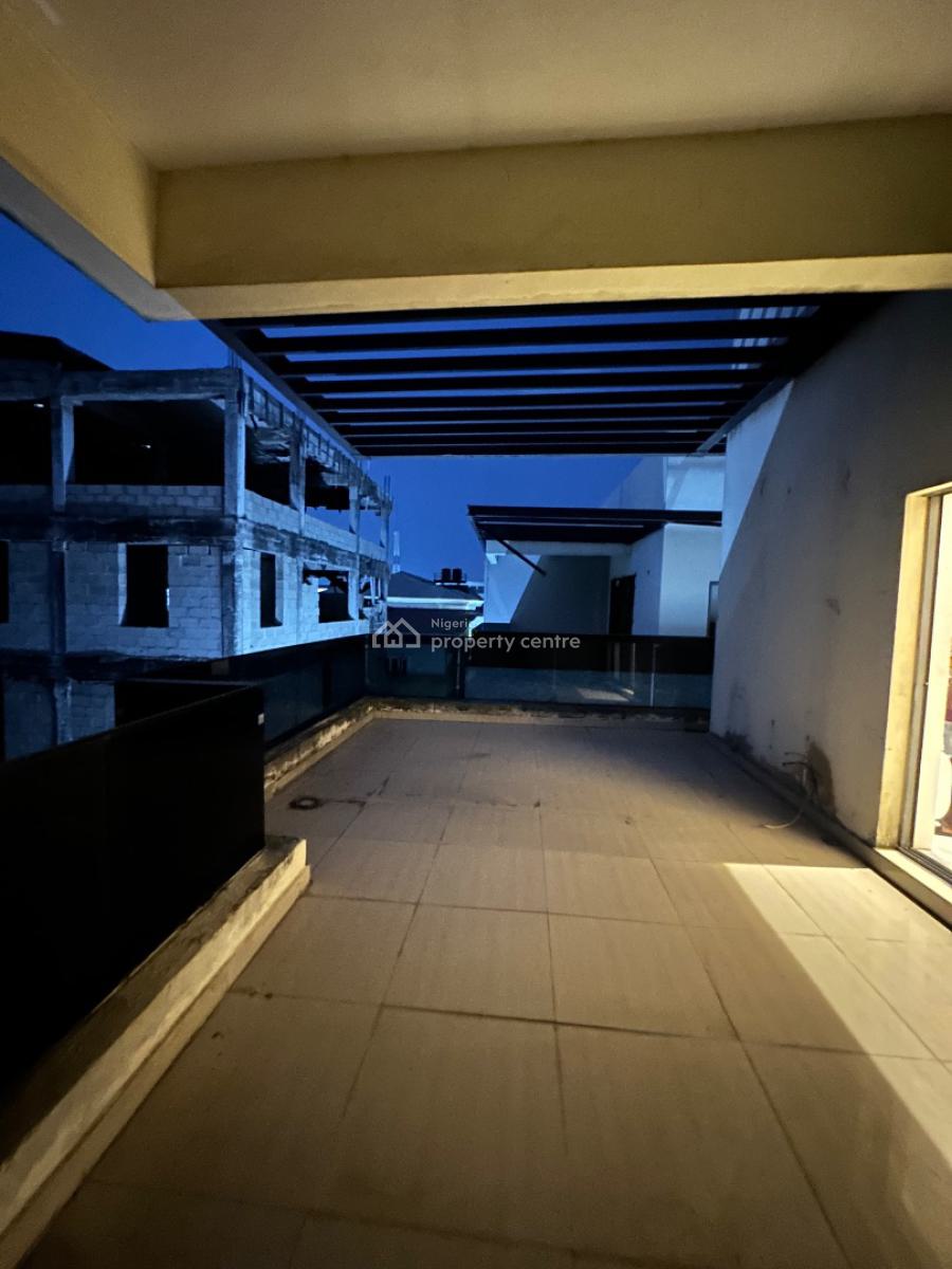 Prim & Polished 3 Bedroom Terrace Duplex with Massive Balcony, Lekki Phase 1, Lekki, Lagos, House for Rent
