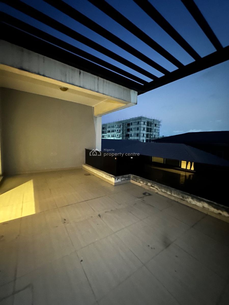 Prim & Polished 3 Bedroom Terrace Duplex with Massive Balcony, Lekki Phase 1, Lekki, Lagos, House for Rent