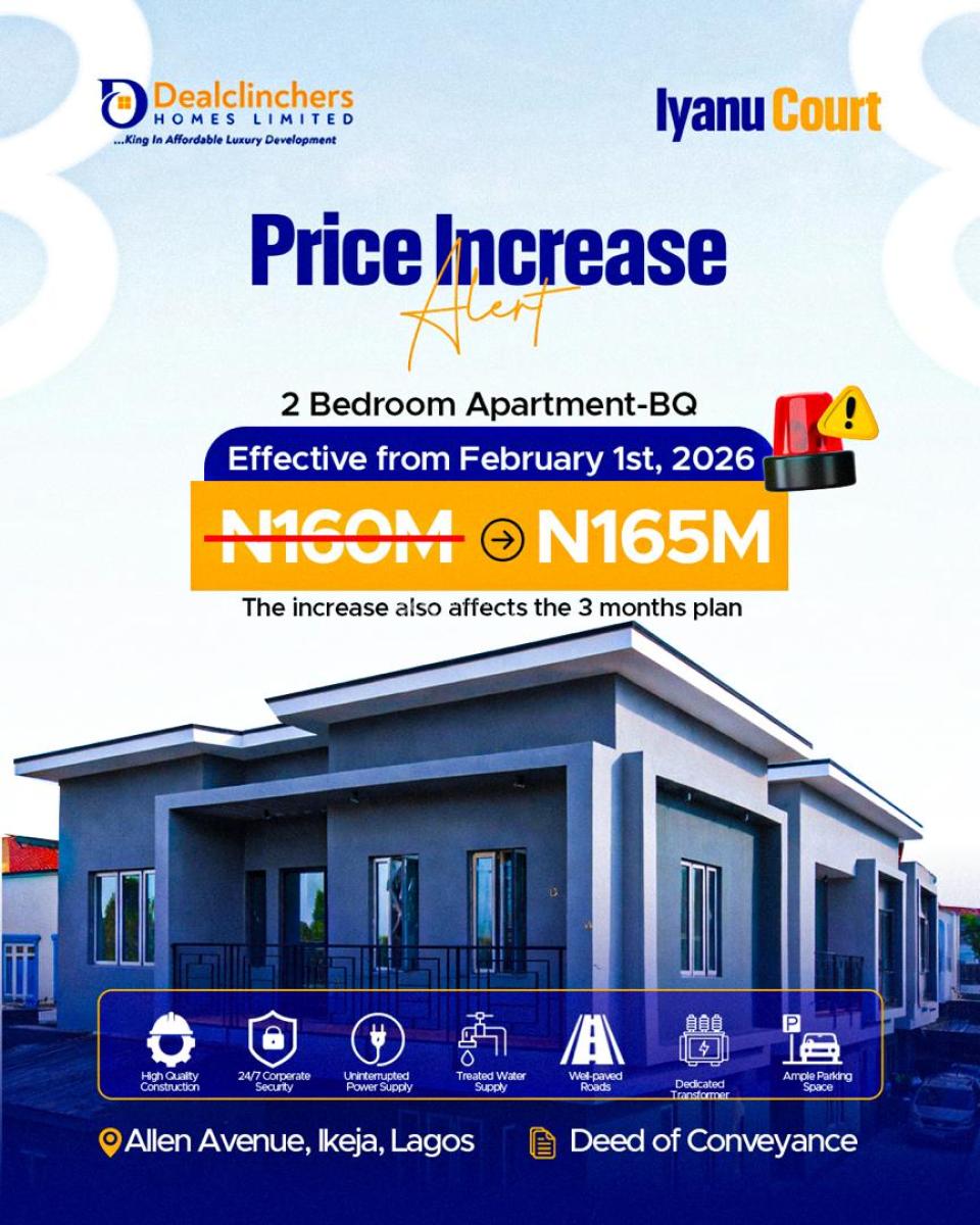 Newly Built Luxury 2 Bedrooms Apartment, Iyanu Court, Allen, Ikeja, Lagos, Flat / Apartment for Sale