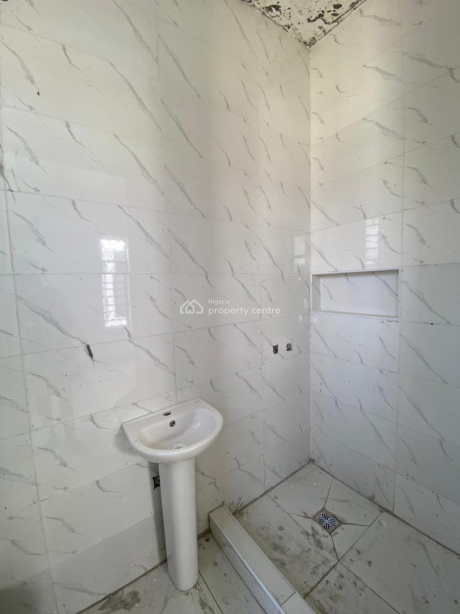Almost Completed 4 Bedroom Fully Duplex with Bq., Sangotedo, Ajah, Lagos, Detached Duplex for Sale