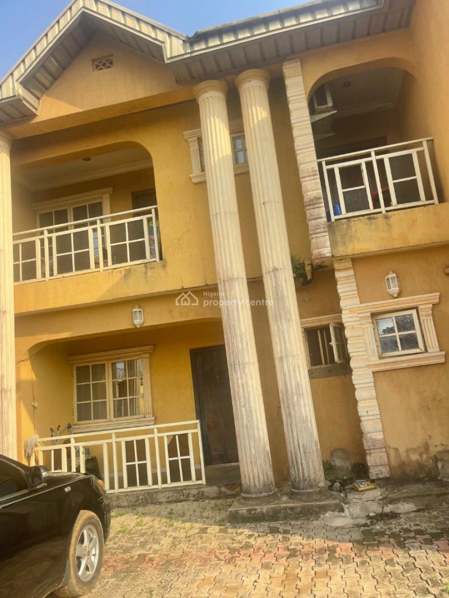 4 Block of 2 Bedroom Flat in a Serene and Secured Environment, Ajasa Command Via Ekoro Abule Egba Lagos State, Abule Egba, Agege, Lagos, Block of Flats for Sale