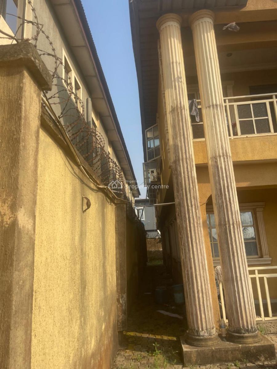 4 Block of 2 Bedroom Flat in a Serene and Secured Environment, Ajasa Command Via Ekoro Abule Egba Lagos State, Abule Egba, Agege, Lagos, Block of Flats for Sale