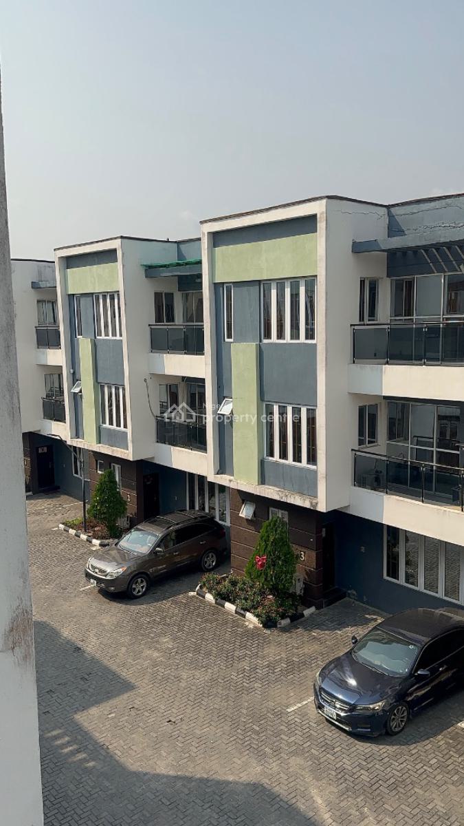 5 Bedroom Townhouse with Bq, Kusenla Road/ Brownstone Estate, Ikate Elegushi, Lekki, Lagos, Terraced Duplex for Rent