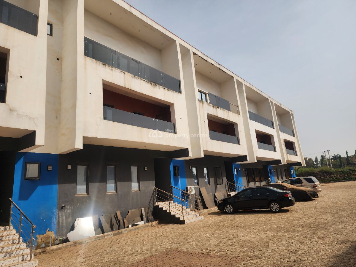 a Newly Built 4-bedroom Terraced Duplex + Bq, By Sun City Traffic Light, Kaura, Abuja, Terraced Duplex for Rent