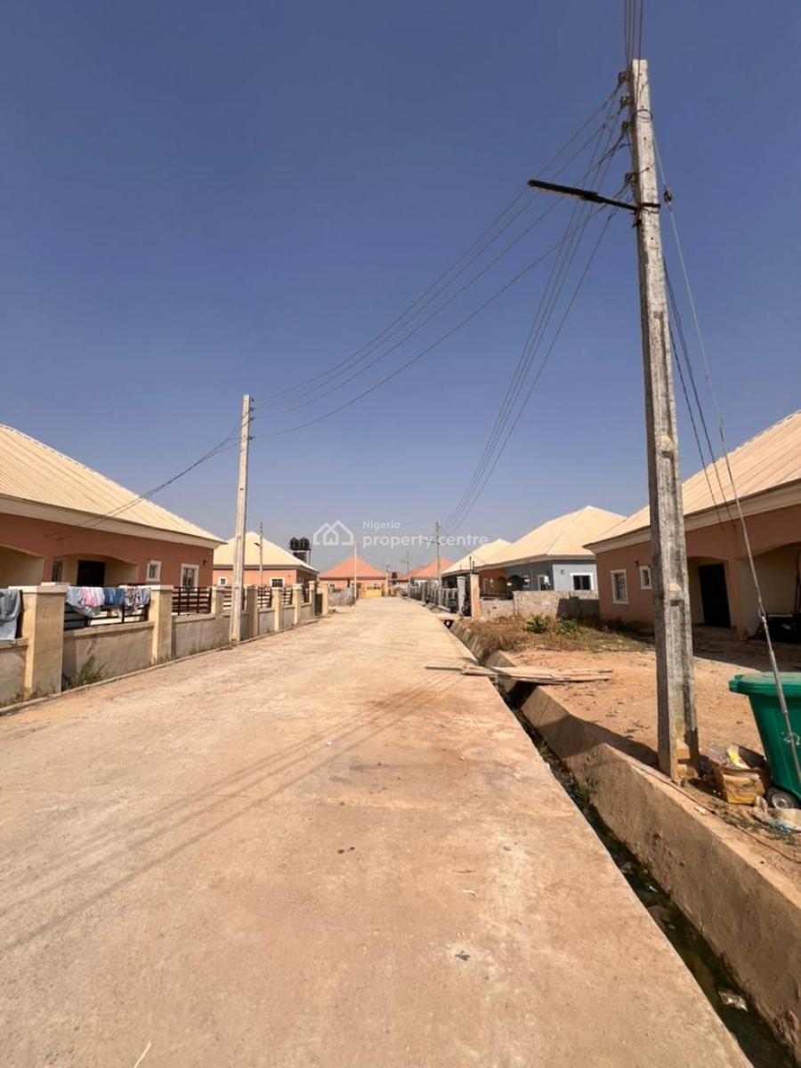 Luxury 2 Beds Semidetached Bungalow (private Compound), Becky Garden Estate, Karu, Abuja, Semi-detached Bungalow for Rent