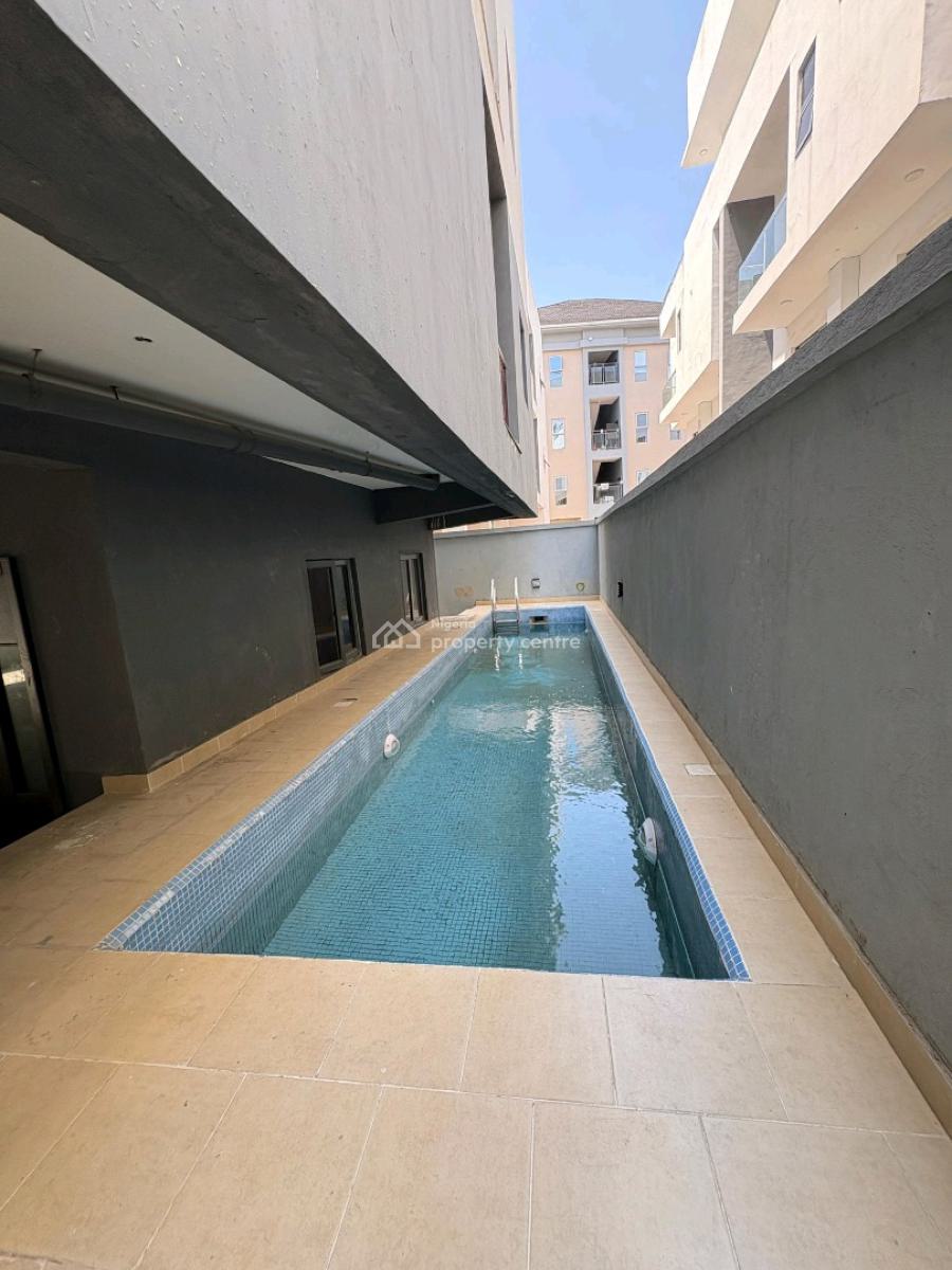 Brand-new 1 Bedroom Apartment with an Elevator and Swimming Pool Up, Victoria Island (vi), Lagos, Flat / Apartment for Rent