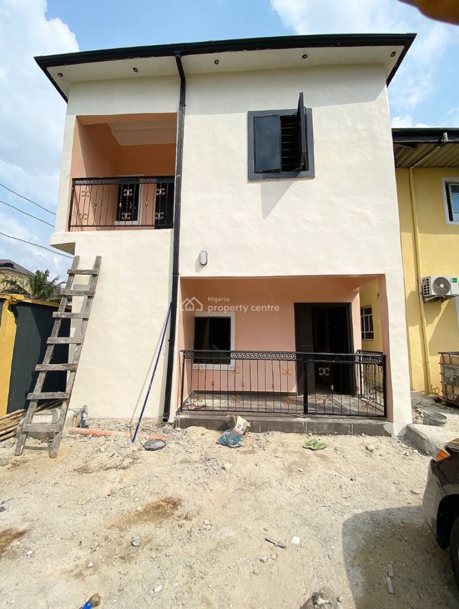 Newly Built 2 Bedroom Duplex with Constant Electricity & Security, Court Estate Off Rumuokwurusi Tank Flyover, Elimgbu, Port Harcourt, Rivers, Semi-detached Duplex for Rent