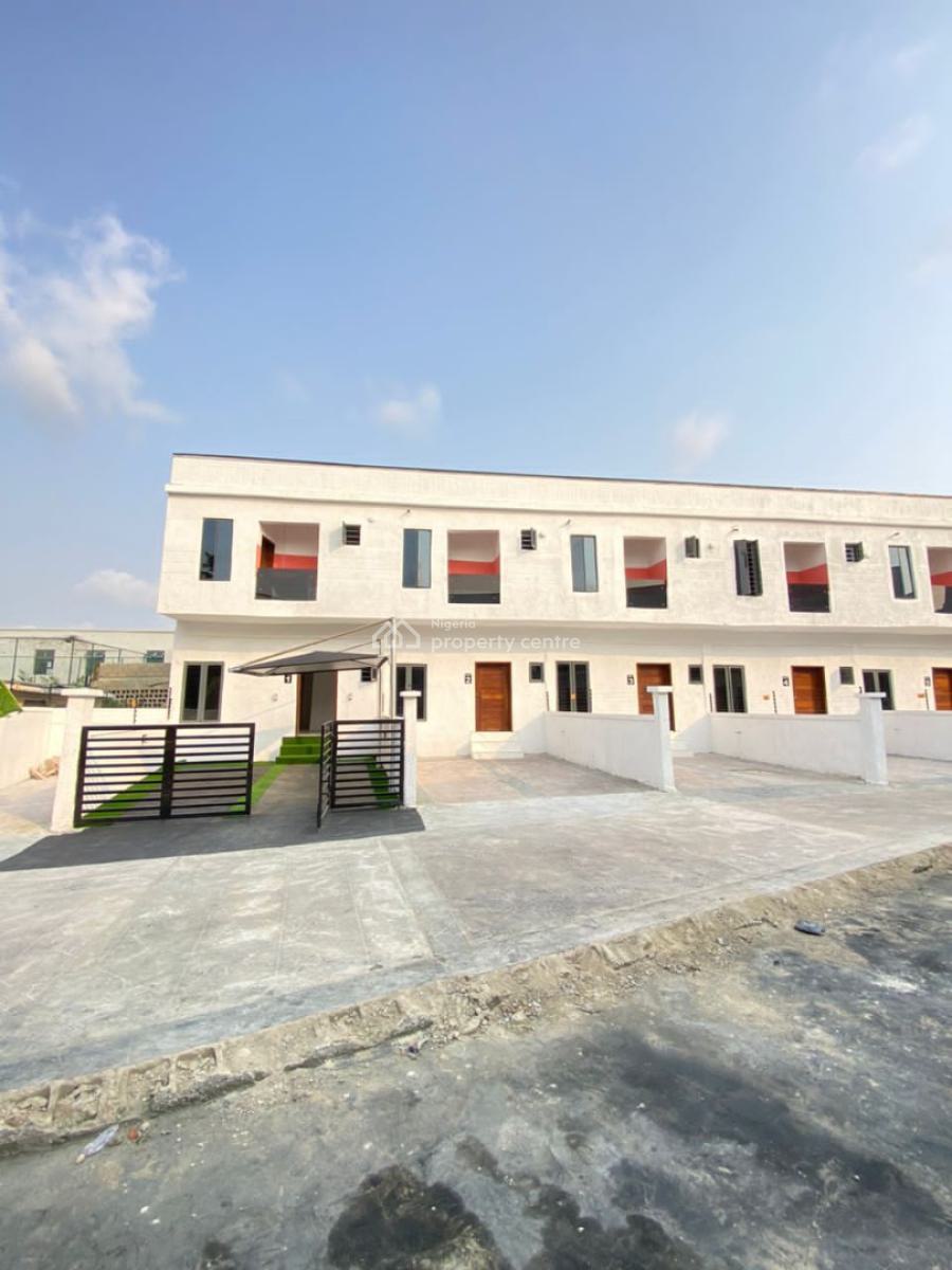 4 Bedroom Terrace Duplex with Self Compound, Lbs(lagos Business School), Ajah, Lagos, Terraced Duplex for Sale