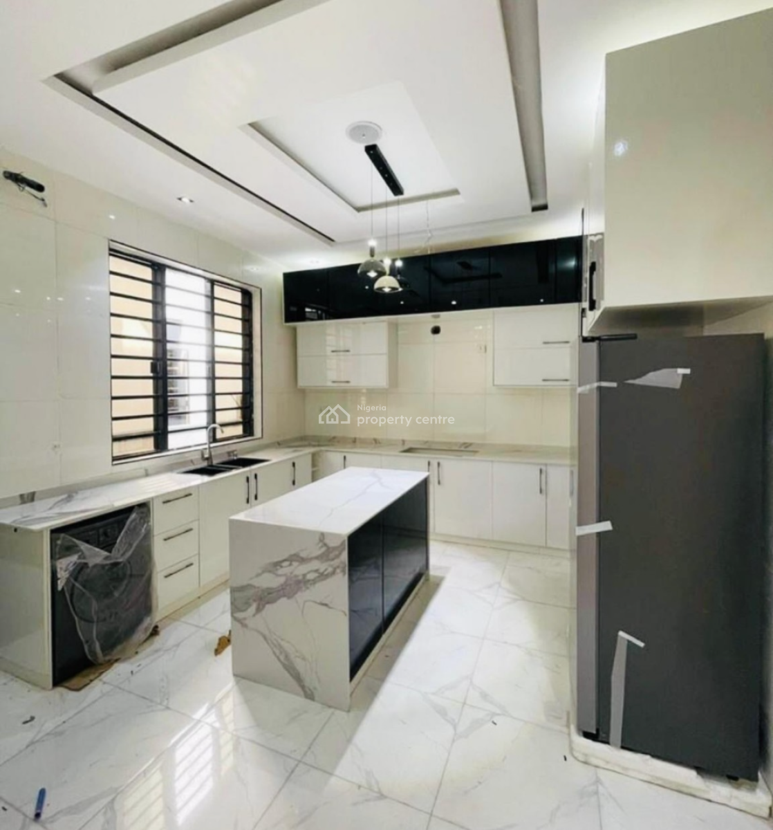 5 Bedroom Detached Duplex with Pool, Chevron, Lekki, Lagos, Detached Duplex for Rent