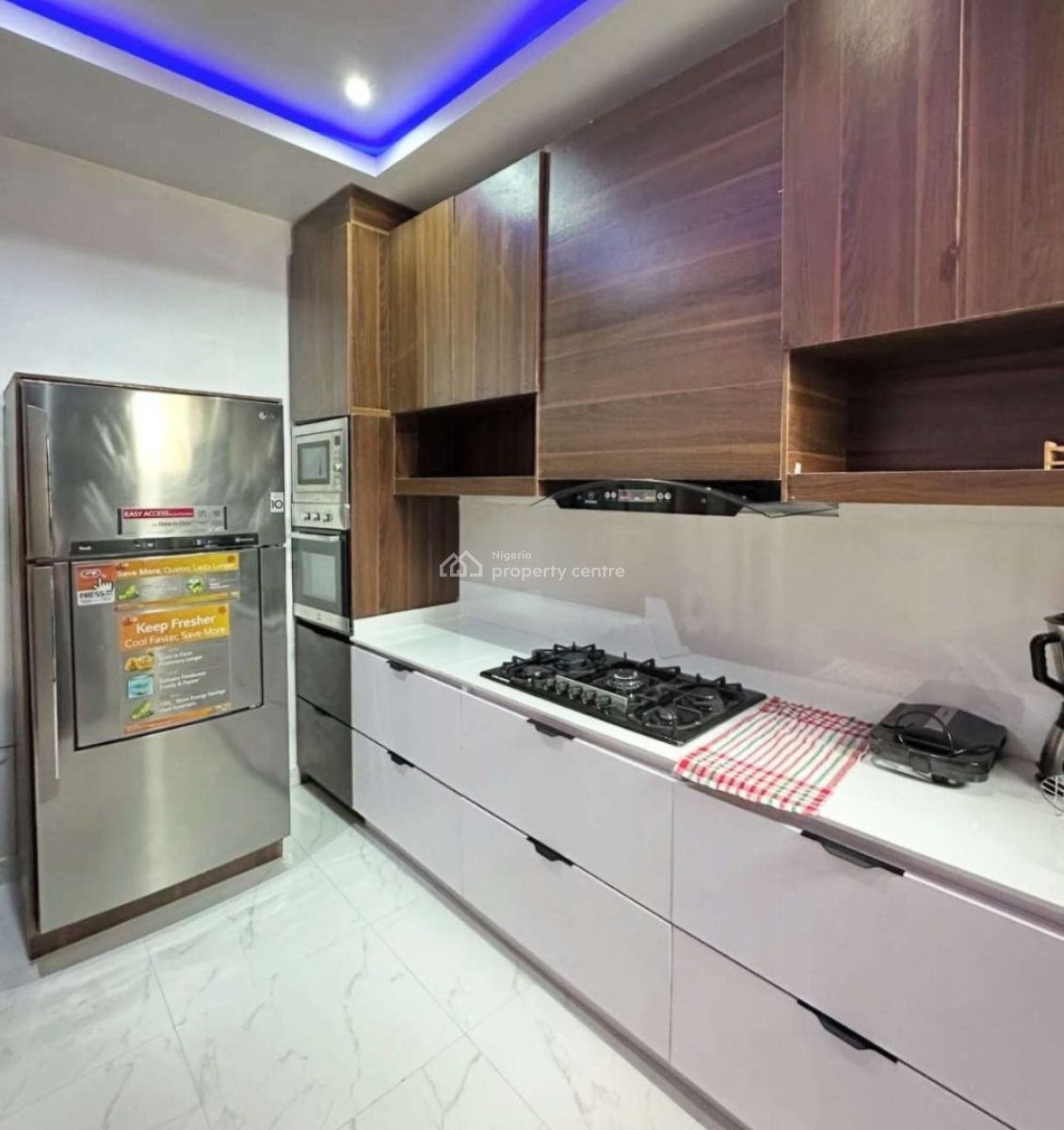 Furnished 2 Bedroom Apartment  2nd Floor Suitable for Airbnb, Osapa, Lekki, Lagos, Flat / Apartment for Rent