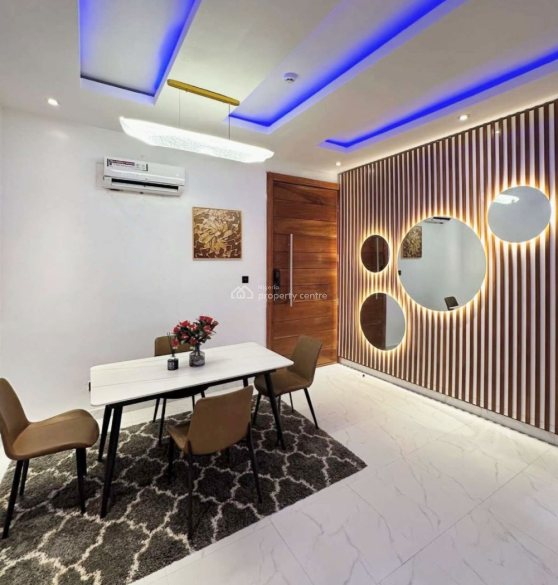 Furnished 2 Bedroom Apartment  2nd Floor Suitable for Airbnb, Osapa, Lekki, Lagos, Flat / Apartment for Rent