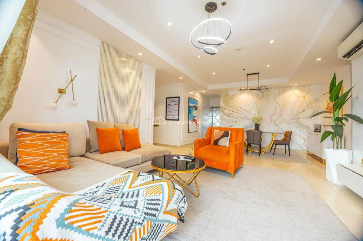 Luxury Fully Furnished and Serviced 2bedroom Apartment+swimming Pool, Light Right, Lekki Phase 1, Lekki, Lagos, Flat / Apartment for Rent