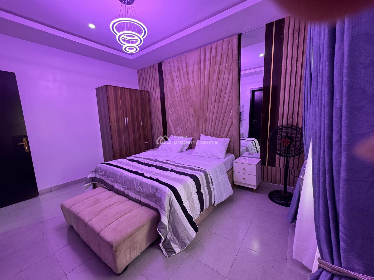 Luxury 2 Bedroom Fully Furnished Airbnb Apartment with 24hrs Light, Lekki Scheme 2 Off Abraham Adesanya Road, Ajah Lagos, Ajah, Lagos, Flat / Apartment Short Let