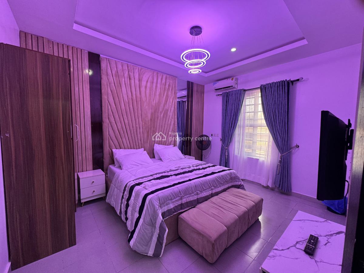Luxury 2 Bedroom Fully Furnished Airbnb Apartment with 24hrs Light, Lekki Scheme 2 Off Abraham Adesanya Road, Ajah Lagos, Ajah, Lagos, Flat / Apartment Short Let