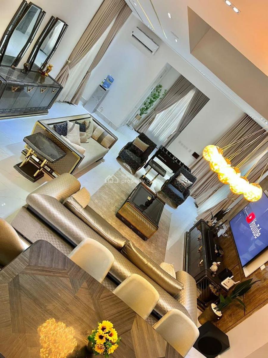 5 Bedroom Grand Luxury with Private Pool, Cinema, Ps5, Gym, Soccer, Chief Albert Iyorah, Lekki Phase 1, Lekki, Lagos, House Short Let