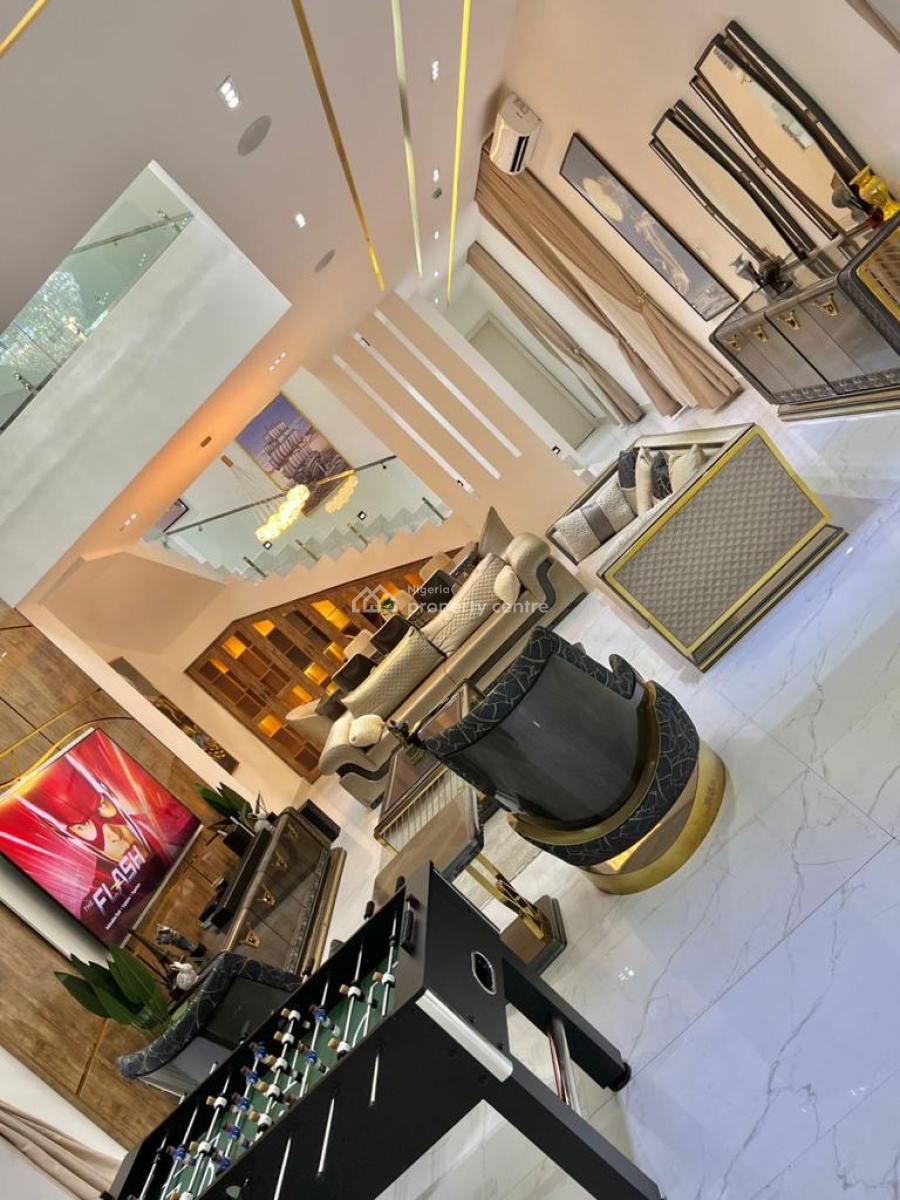 5 Bedroom Grand Luxury with Private Pool, Cinema, Ps5, Gym, Soccer, Chief Albert Iyorah, Lekki Phase 1, Lekki, Lagos, House Short Let