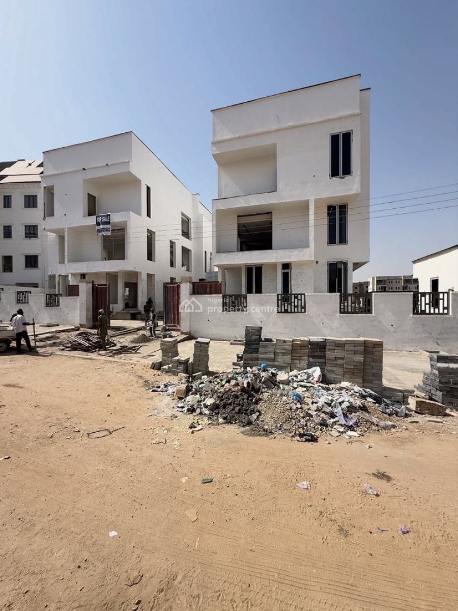 Bespoke 5bedroom Detached Duplex with 2bq, Guzape District, Abuja, Detached Duplex for Sale