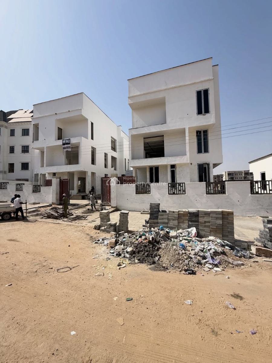 Bespoke 5bedroom Detached Duplex with 2bq, Guzape District, Abuja, Detached Duplex for Sale