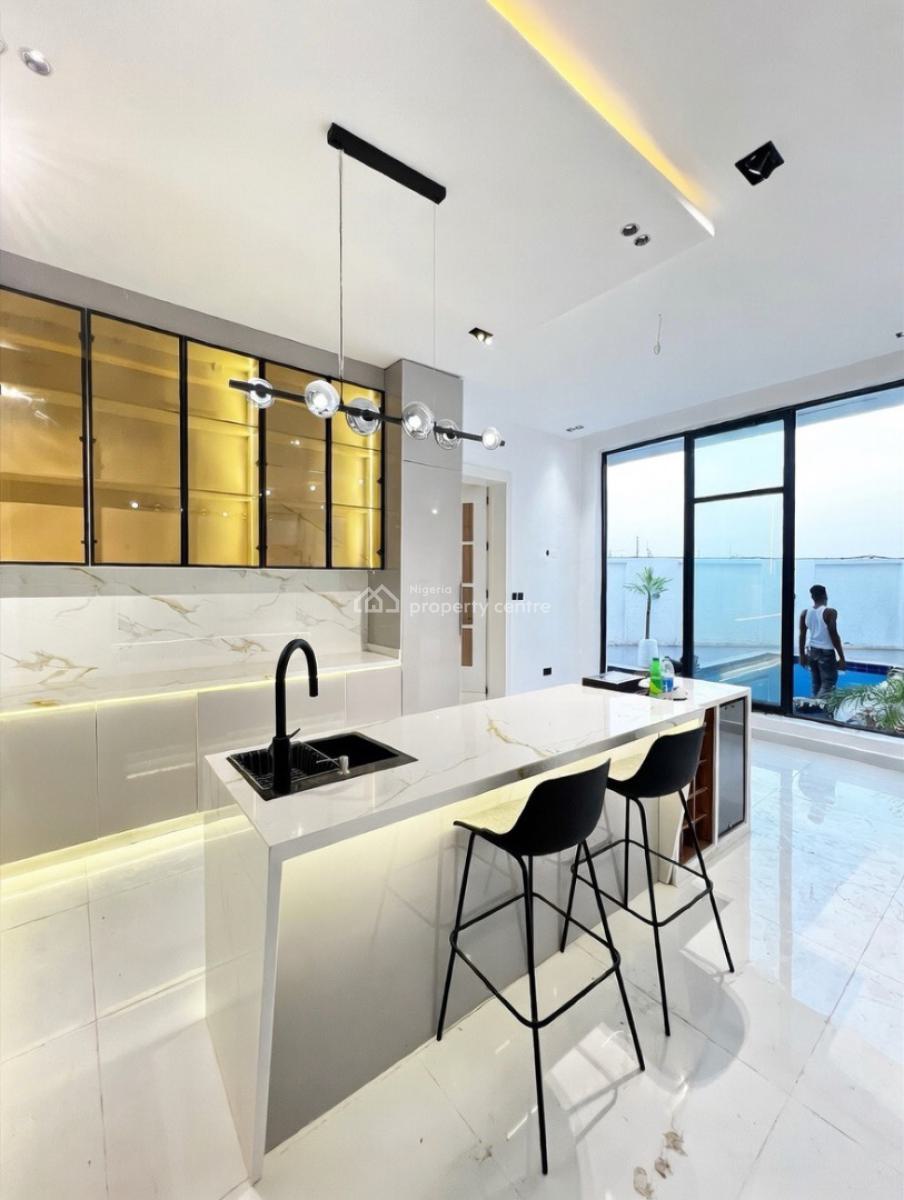 Modern 5 Bedroom Detached Duplex with Bq, Chevron, Lekki, Lagos, Detached Duplex for Sale