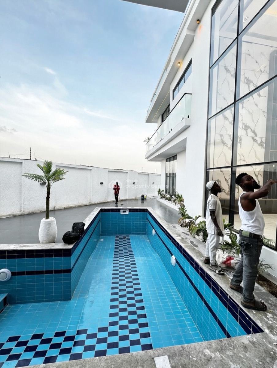 Modern 5 Bedroom Detached Duplex with Bq, Chevron, Lekki, Lagos, Detached Duplex for Sale