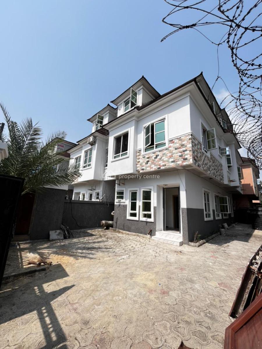 5 Bedroom Semi Detached House with a Room Bq, Southern View, Lekki, Lagos, House for Sale
