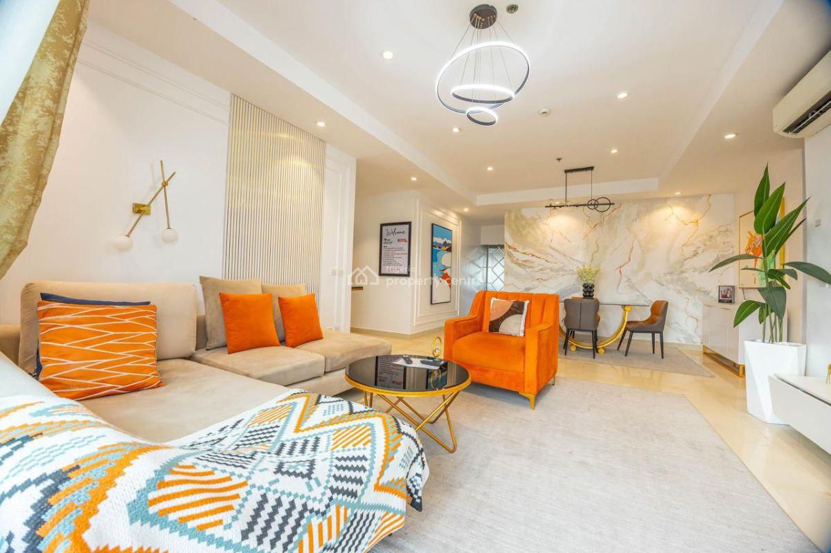 Furnished 2 Bedroom with Bq Apartment  Fully Serviced, Lekki Phase 1, Lekki Phase 1, Lekki, Lagos, Flat / Apartment for Rent