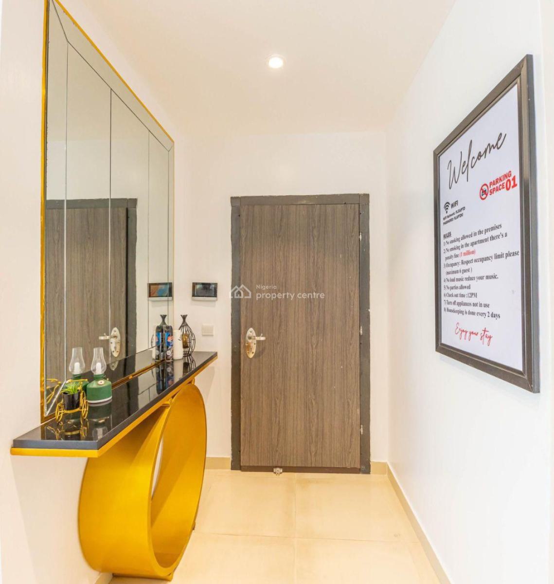 Furnished 2 Bedroom with Bq Apartment  Fully Serviced, Lekki Phase 1, Lekki Phase 1, Lekki, Lagos, Flat / Apartment for Rent