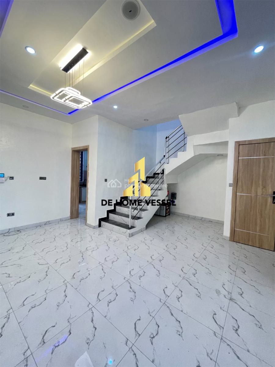 Beautifully Finished 3 Bed Terrace with Bq and Inverter, Ajah, Lagos, Terraced Duplex for Sale