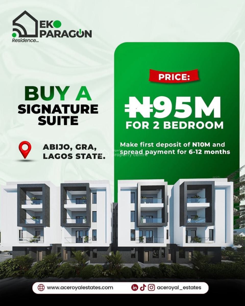 Own a 2-bedroom Signature Suite, Abijo Gra, Abijo, Lekki, Lagos, Terraced Duplex for Sale