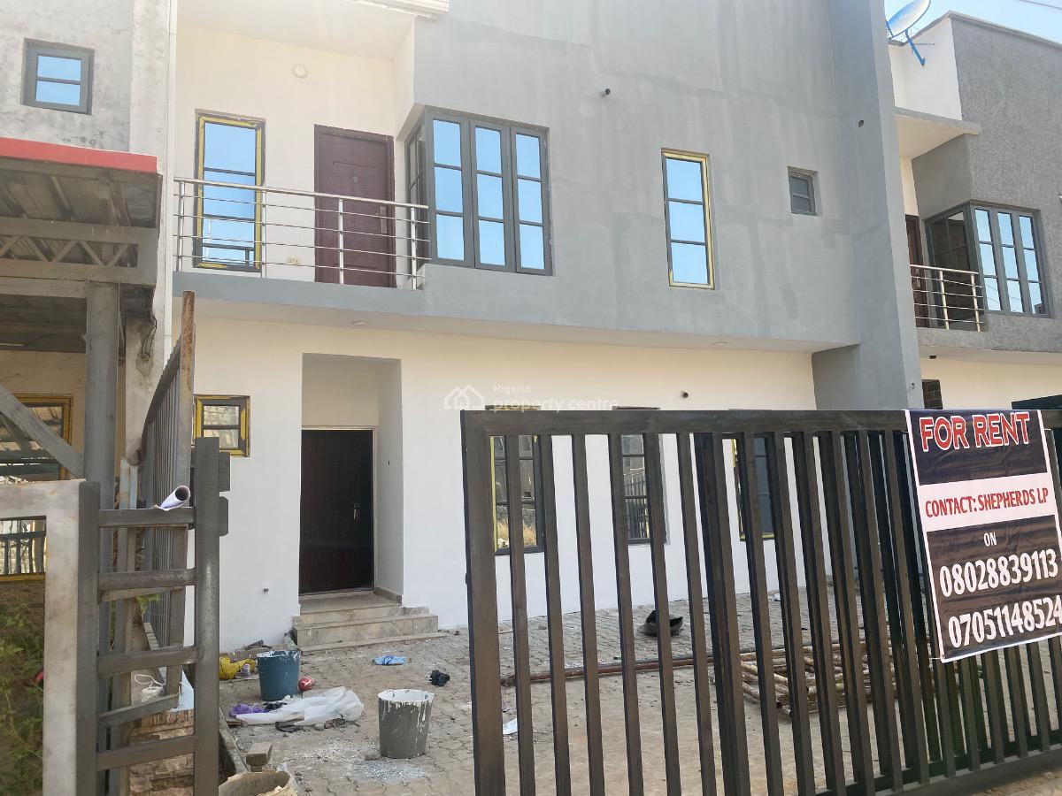 Luxury 3 Bedroom Duplex with Bq, Kabusa Gardens Estate, Galadimawa, Abuja, Terraced Duplex for Rent