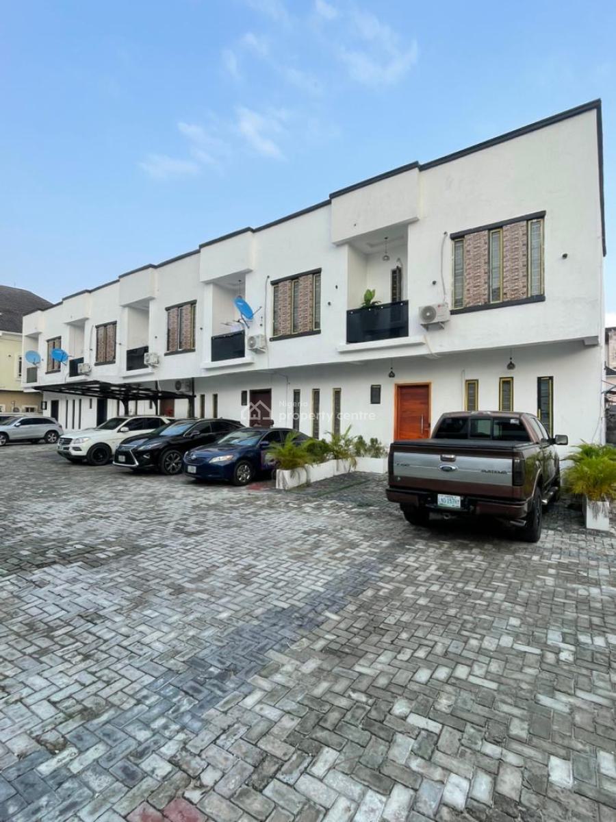 Furnished 2 Bedroom Terrace Duplex + Bq, Chevron Drive, Lekki, Lagos, Terraced Duplex for Rent