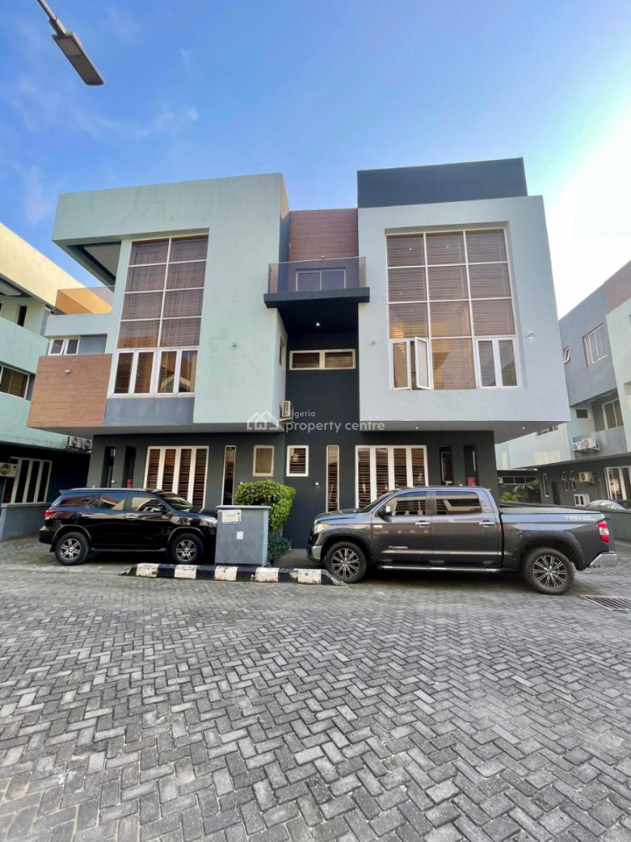 5 Bedroom Semi-detached Duplex, Osapa, Lekki, Lagos, Semi-detached Duplex for Sale