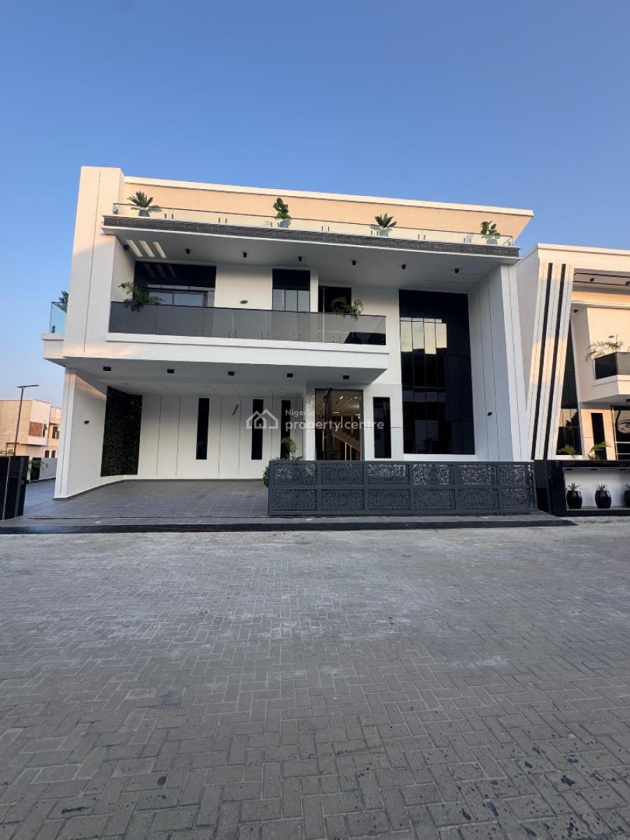 Majestic 5 Bed Detached Duplex with a Rooftop Terrace,gym,cinema &pool, Chevron Tollgate, Lekki Lagos, Lekki, Lagos, Detached Duplex for Sale