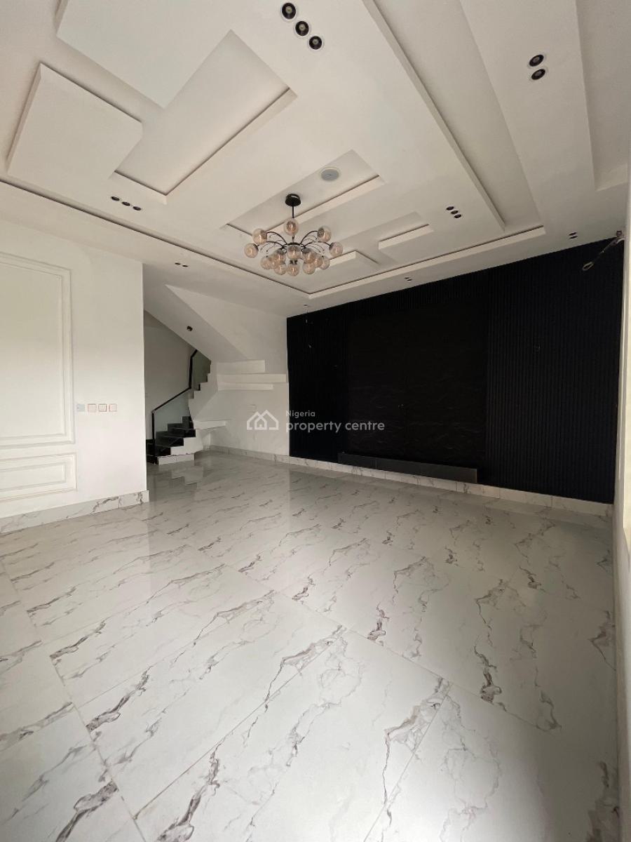 Spacious 4bedroom Semi Detached Duplex with Bq in a Well Secured Call, Ajah, Ajah, Lagos, Semi-detached Duplex for Sale