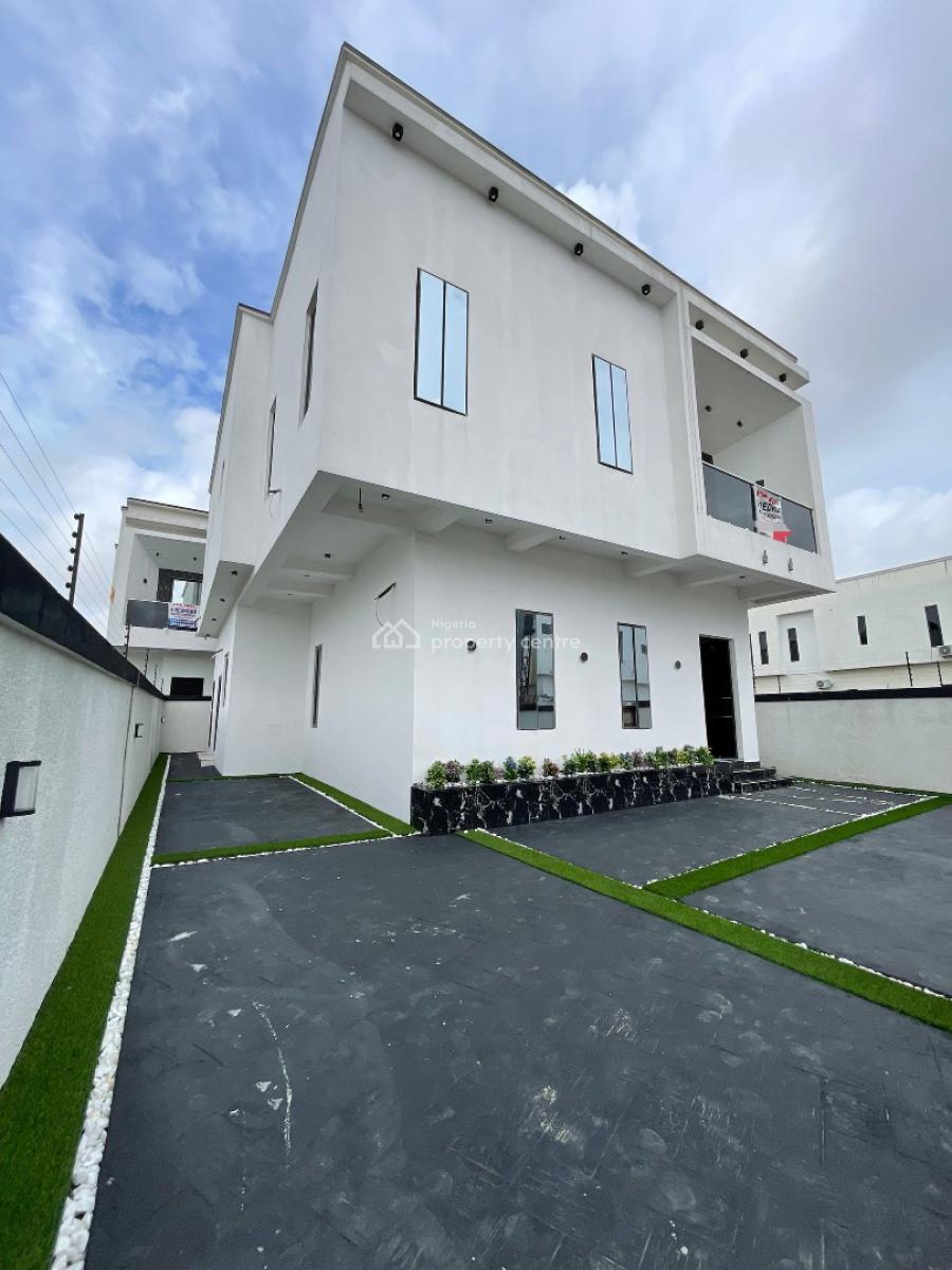 Exquisite Five  Bedroom Fully Detached Duplex in a Well Secured Estate, Lekki, Ajah, Lagos, Detached Duplex for Sale