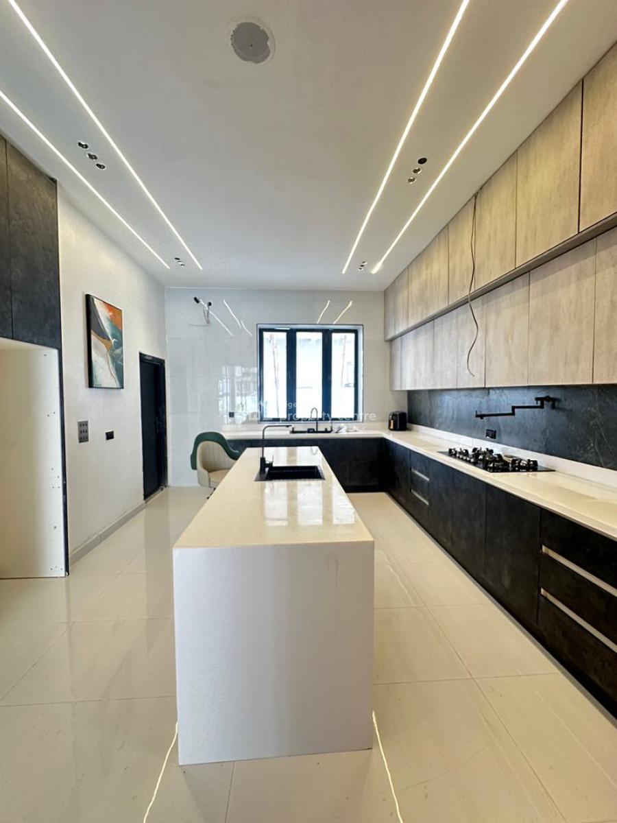 Outstanding Luxury Spacious 5 Bedroom Fully Detached Duplex with Bq ., Magnificent 5 Bedroom in a Cozy Environment, Ajah Lekki, Ajah, Lagos, Detached Duplex for Sale