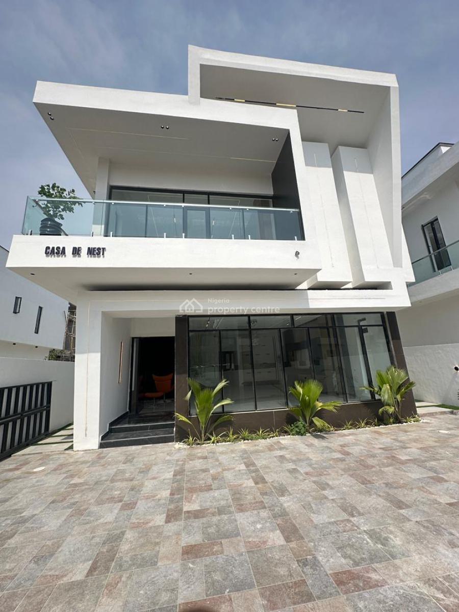 Outstanding Luxury Spacious 5 Bedroom Fully Detached Duplex with Bq ., Magnificent 5 Bedroom in a Cozy Environment, Ajah Lekki, Ajah, Lagos, Detached Duplex for Sale