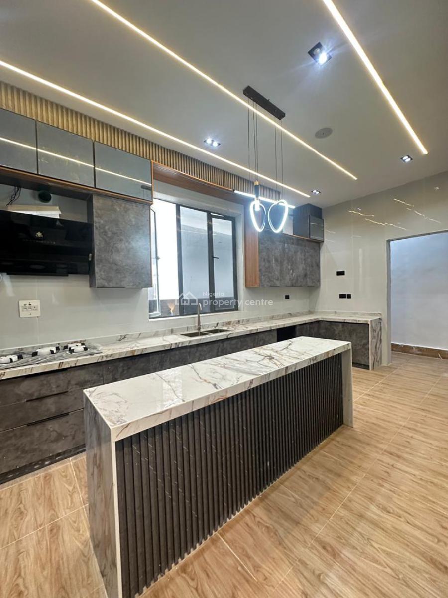 Exquisite Luxury Spacious 5 Bedroom Fully Detached Duplex with Bq, Luxury 4 Bedroom in a Well Secured Environment 4, Ajah, Lagos, Detached Duplex for Sale